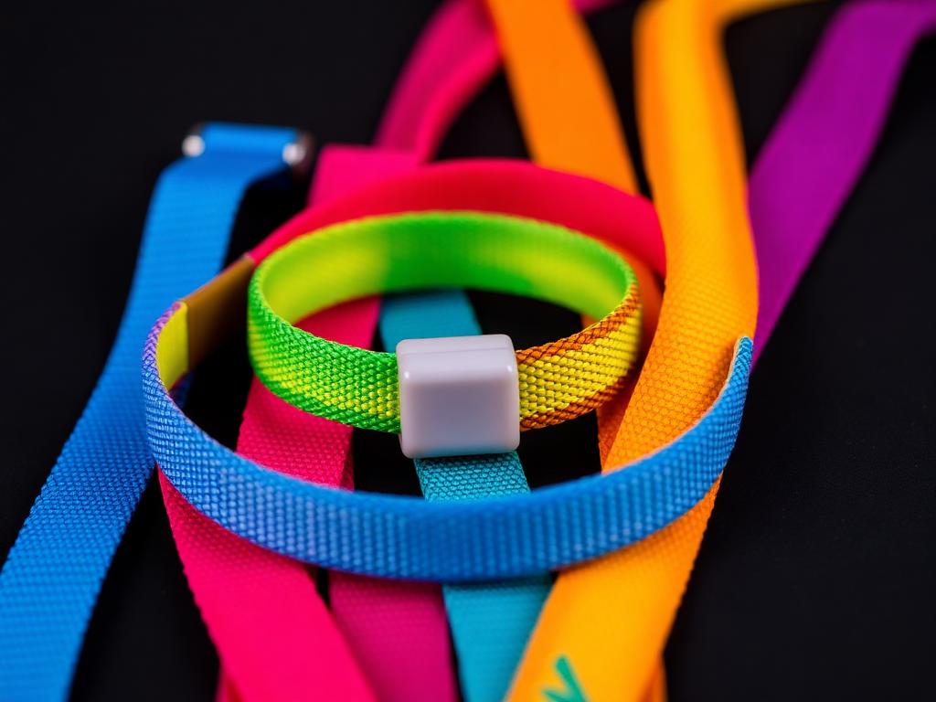 Pulseira reativa Cinco Pistas, de Estúdio Vinca